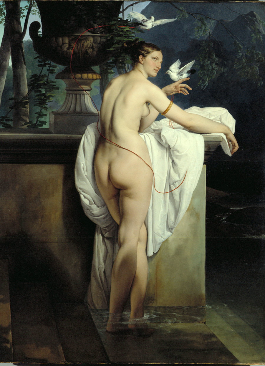 Ballerina Carlotta Chabert as Venus